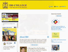 Tablet Screenshot of ibs.edu.my