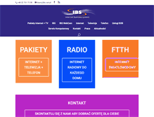 Tablet Screenshot of ibs.net.pl